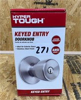 Hyper Tough Keyed Entry Doorknob, New