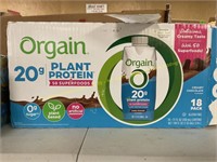 Orgain 20g plant protein Chocolate drink