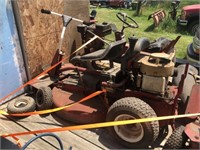 2 Snapper rear engine riding mower projects,