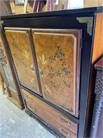 Vintage TV Cabinet w/ Storage Drawer