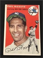 1954 Topps Phil Rizzuto Card #17 Yankees HOF