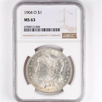 1904-o Morgan Dollar NGC MS63