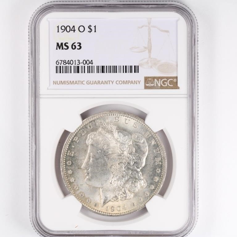 1904-o Morgan Dollar NGC MS63