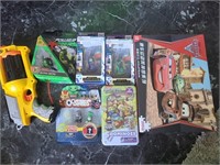 Misc Lot of Toys-nerf gun, power ripper, ooshies