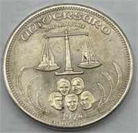 (KK) 1oz Silver Round 1974 Universaro