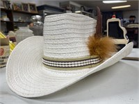 Wire Reinforced Brim U-shape Cowboy Hat