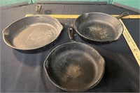 Cast Iron Pan Set