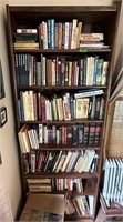 Bookcase 8’X3’X12” 7 Shelf w/ books East