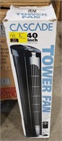 Cascade 40 inch tower fan