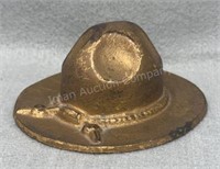 Shannon Emery Stove Co Cast Infantry Hat