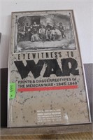 "EYEWITNESS TO WAR" FRAMED POSTER