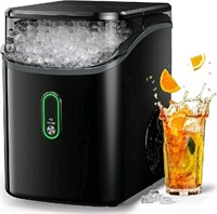 Used Silonn Pebble Ice Maker Machine with Self-Cle