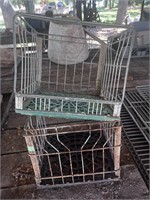 (2) 13” x 11” wire crates