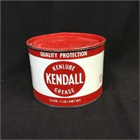 Kendall oil Kenlube grease 1 lb tin