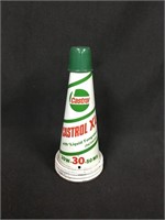Castrol XL 30  oil bottle tin top & cap