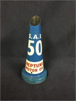 Neptune 50 oil bottle tin top