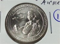 U S A 2021 25 Cents Tuskeegee Airmen Unc