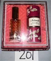 Vintage Revlon Intimate Gift Set Cologne Spray Pow