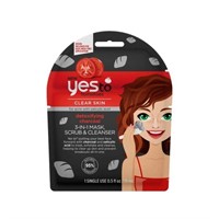 (3) Yes to Tomatoes Detoxifying Charcoal 3-in-1