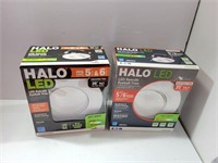 (2) Halo LED Retrofit Eyeball Trim Set