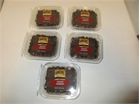 5 Tubs Chocolate Cranberries