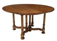 BAKER FURNITURE 'COTSWOLD' EXTENSION DINING TABLE