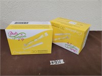 2x boxes of tampons 30 per box "Regular"