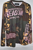 Reason Brand Men's Camouflage Shirt Size Large