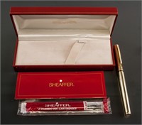 Sheaffer 270 Fluted Gold Electroplated Pen
