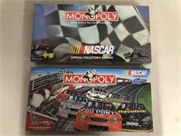 2pc NASCAR Monopoly Games SEALED