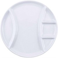Swissmar Raclette/Fondue Plates (Set of 4) | White