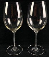 Pair of Riedel Red Wine Glasses