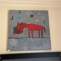 Doggy From David Alan on Cedros Original Painting