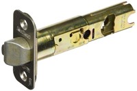 Kwikset 82247-15 Adjustable Radius Deadlatch Brass