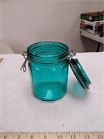 Decorative octagon canning jar
