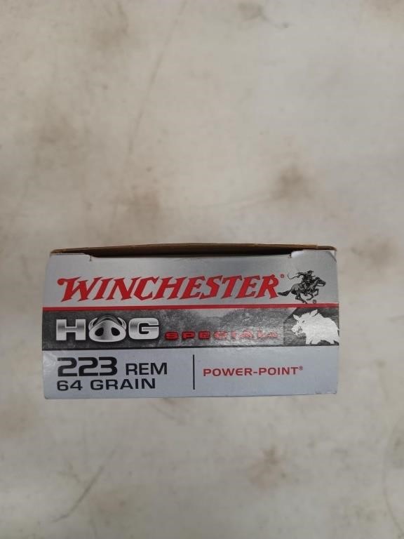 20 rounds.223 REM 64 gr PowerPoint