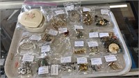 TRAY OF ASST COSTUME JEWELRY