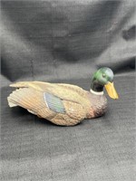 Mallard Duck Figurine Resin 5 inch Felt Bottom