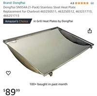 Steel Heat Plate (Open Box)