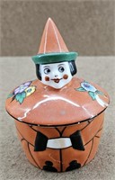 Old Noritake Clown Ink Bottle Art Deco