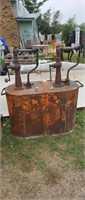 Antique 2 barrel to pump oil kerosene