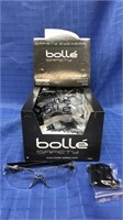 10 pairs bolle safety goggles w/strap