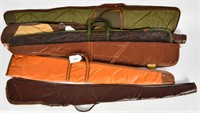 6 Various Size Soft Padded Rifle Cases
