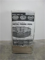 New 15 ft x 42" Metal Frame Pool See Info