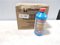 6 BOTTLES OF 16 OZ BLUE DEVIL TRANSMISSION SEALER