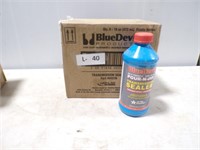 6 BOTTLES OF 16 OZ BLUE DEVIL TRANSMISSION SEALER