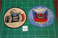 Gay Two; Phoenix Airlines (2 Patches) 1970-80s USA