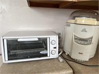The bread Machine, toaster oven