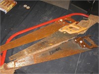 LOT OF ANTIQUE SAWS