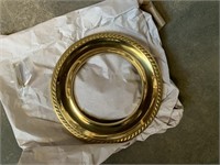 74 Solid Brass Georgian Style Paper Rings 167mm